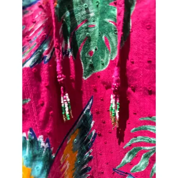 MSRP $85 NWOT Crown and Ivy Toucan Tropical Print Size 4X ~ SAME DAY SHIP - Picture 5 of 7